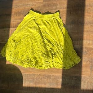Vibrant Yellow Women's Skirt